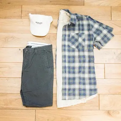 Sample Basic layout of clothes