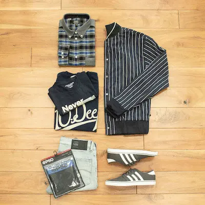 Sample Premium layout of clothes